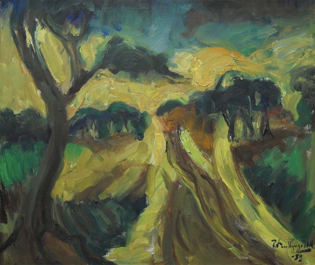 Piet van Wijngaerdt - Landschap