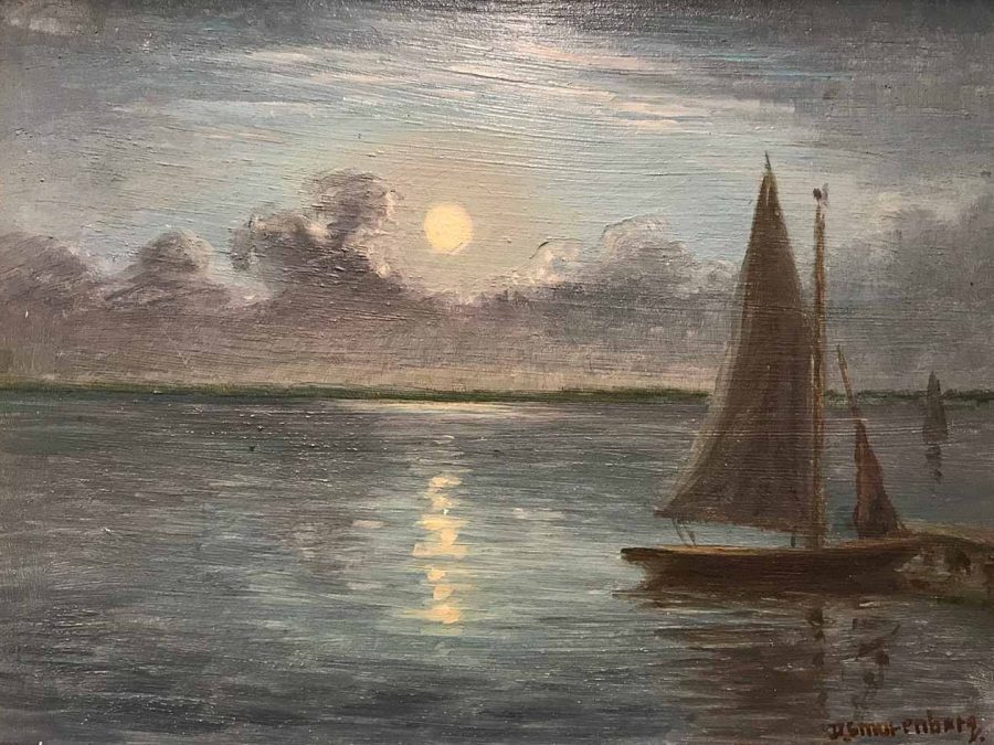 Dirk Smorenberg - Avond aan de plas