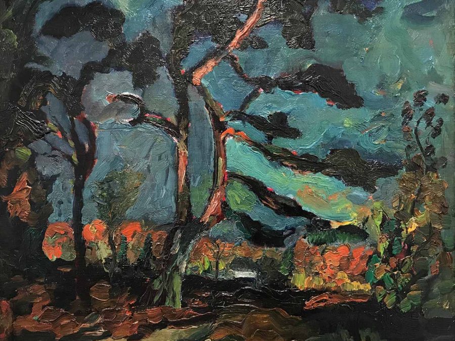 G.W. van Apeldoorn - Herfstlandschap